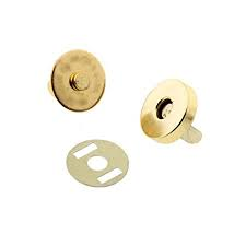 18mm Gold Magnetic Button 3 Pack